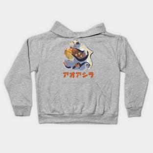 Monster Hunter Rise Arzuros Kanji Icon Kids Hoodie